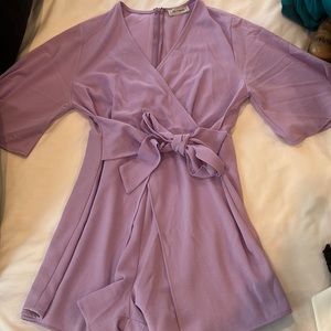 Purple Romper